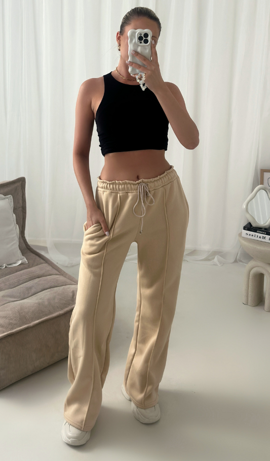 Abigail Wide Leg Jogger Trousers